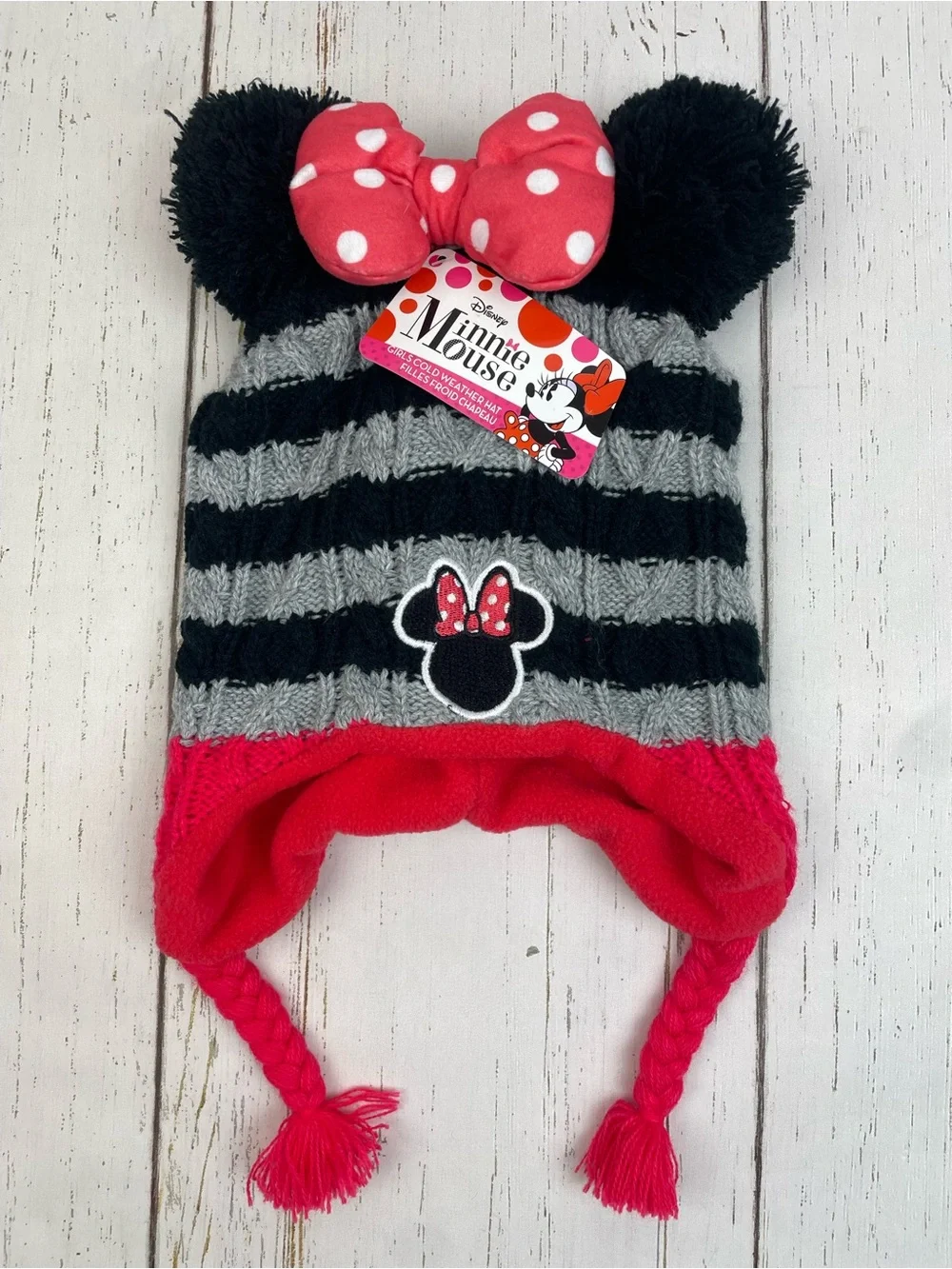 Disney‎ Minnie Mouse Knit/Fleece Hat